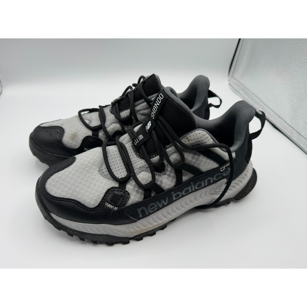 New Balance Mens Shando MTSHALK Black Dynasoft Trail Running Sneakers 8 2E WIDE